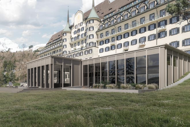 Renderings neues Spa im Suvretta House, St. Moritz, GR, 03/2025