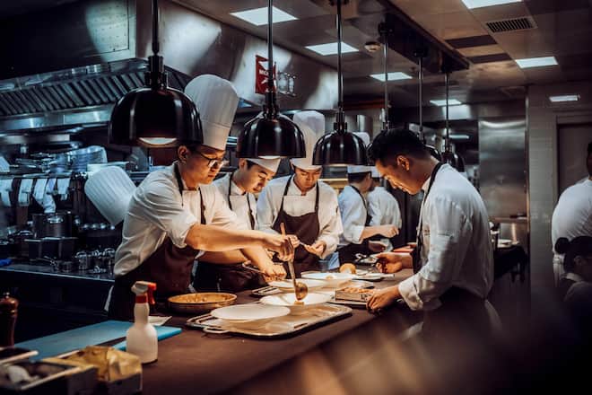 Ristorante Da Vittorio in Shanghai Shanghai Citiy, Cina - 2026 - by Adrian Bretscher for Swiss int. Airlines & Caminada Magazin