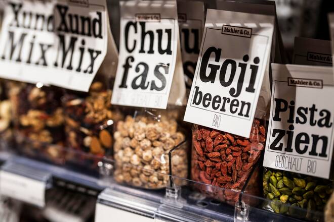 Jelmoli - Super Food oder vegane Produkte.