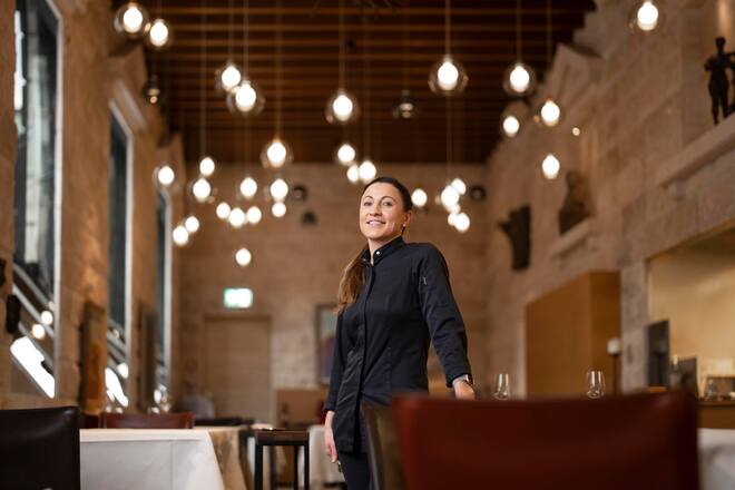 19.10.2021; Zürich: GMCH - Restaurant Ornellaia; Patissiere des Jahres, Felicia Ludwig. © Valeriano Di Domenico