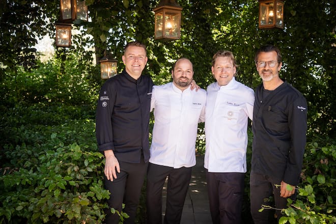 GM_Food Festival_BuechGM_Food Festival_Buech_Stefan Heilemann, Stefan Jäckel, Mattias Roock, Andreas Caminada