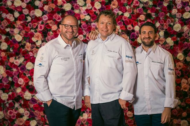 Mattias Roock und Marco Campanella kochen bei Rolf Fliegauf 2022