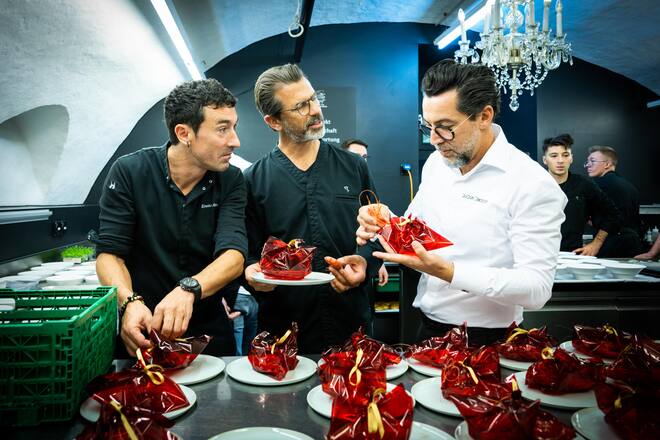 Caminada kocht mit Eneko Atxa und Quique Dacosta 2022