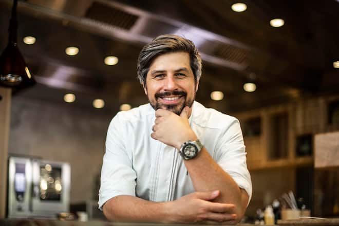 15.06.2021; Bad Ragaz; Mercedes Grand Resort Bad Ragaz; Portrait von Sven Wassmer. © Valeriano Di Domenico Sven Wassmer, Masterclass, Mercedes, Grand Resort Bad Ragaz © Valeriano Di Domenico