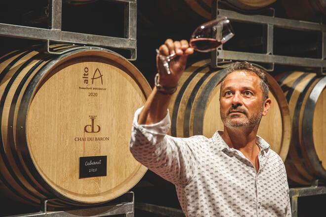 Patrice Walpen, Winzer, Chai du Baron, Bramois, VS