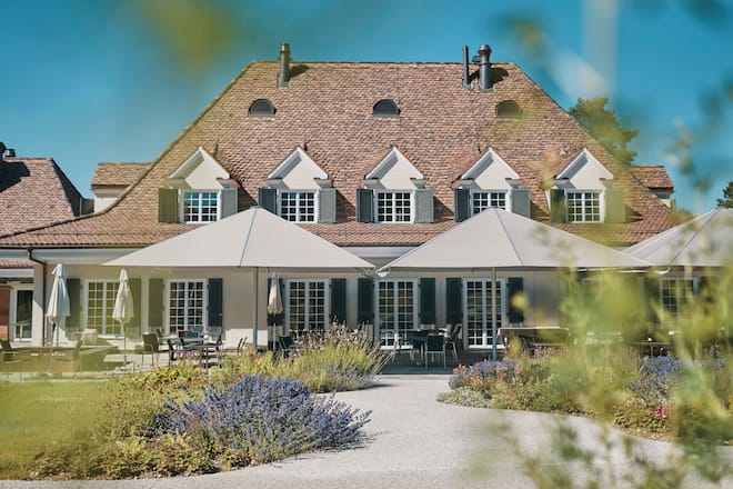 Villa Winzerpark, Winzerweg 5, 4123 Allschwil, Koch: Luc Nunninger. Gastgeber: Martial Kastner. 08.06.2022, Foto Lucia Hunziker