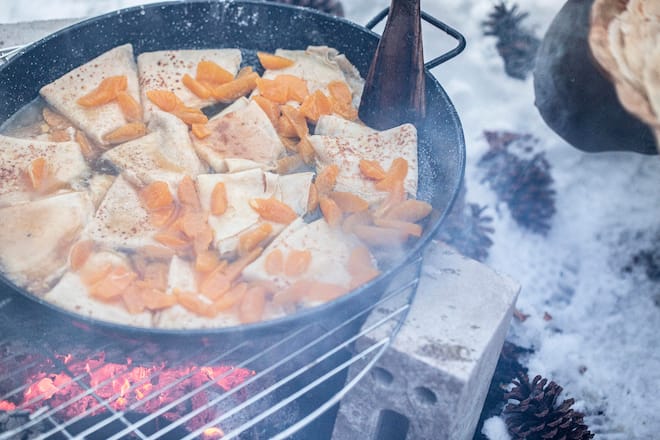 Rezept Landliebe: Crêpes Suzette, Bilder von Petra Rainer, Honorarpflichtig