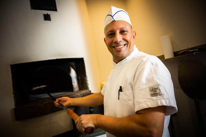 St.Moritz Spezial 2022: Pizzeria Kulm: Pizzaiolo Gaetano