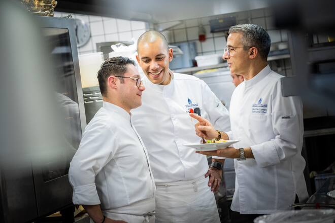 St.Moritz Spezial 2022: Padrutt's Palace: Loris Di Santo, Maxime Lovaro, Jeremy Degras