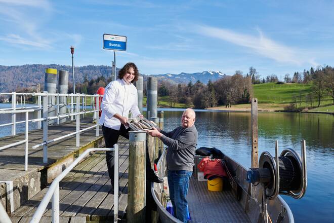Theo Zimmermann und Dominic Bürli