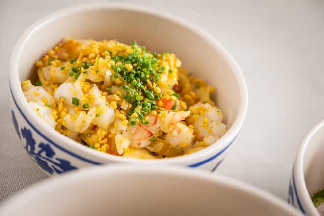 Stefan Heilemann, Widder, 2023: Tom Yum mit Kaisergranat