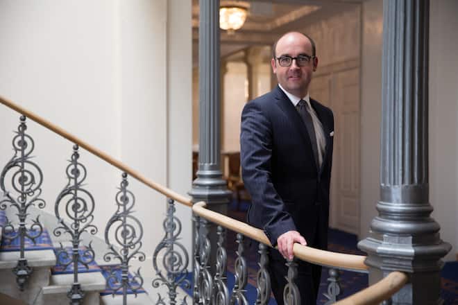 Eichenberger, Marc (GM General Manager) Grand Hotel Kronenhof Pontresina, 13.1.2017 © HO