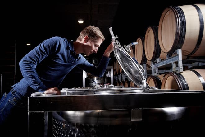 Cortaillod, le 13 septembre 2022, Morgan Meier DOMAINE DES LANDIONS © Sedrik Nemeth