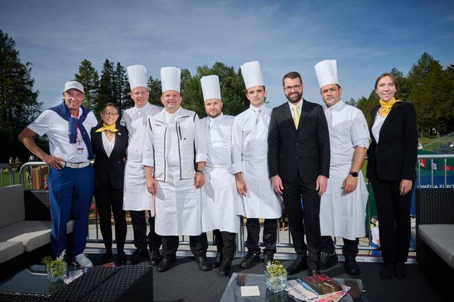 Crissier-Team in Crans