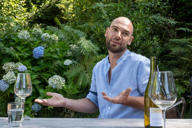 Degustation im Garten