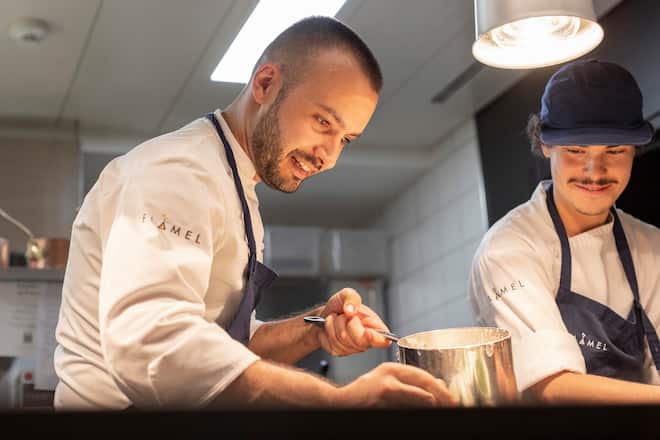 Chef Andrea Berbano HO via Hotel, Byline Fotograf / In