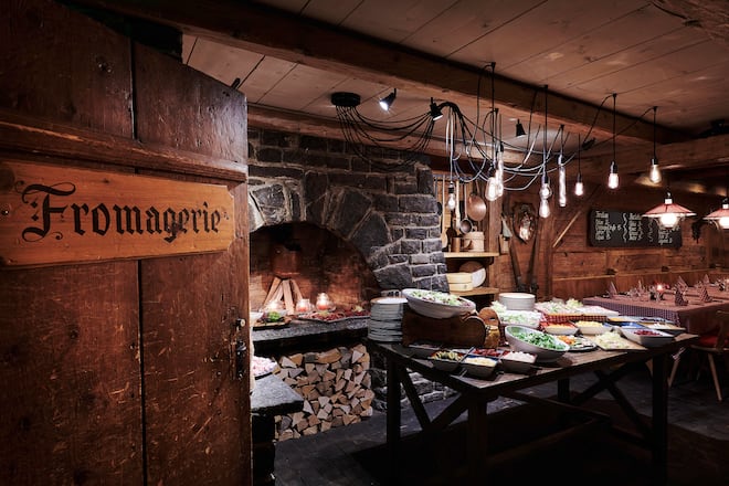 La Fromagerie, Gstaad Palace, Palace, Gstaad, Weihnachten, Silvester © HO