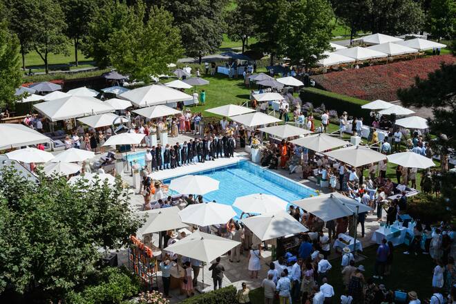 Pool - GaultMillau Garden Party 2023 - Bad Ragaz - 13. August 2023 - Copyright Olivia Pulver