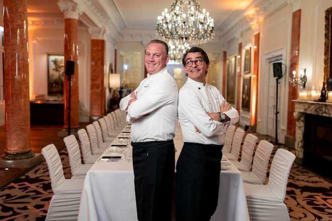 Buergenstock Yannick Alleno/ Mike Wehrle, Moet-Chandon-Essen