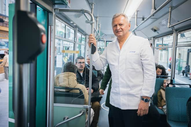 Peter Knogl im Restaurant TroiRois 2024