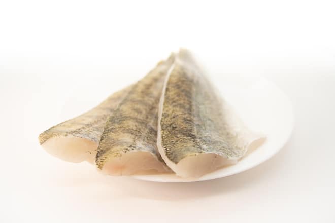 Zander Filet filetiert