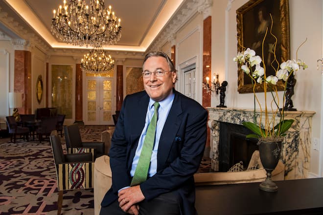 Buergenstock Resort, Bruno Schoepfer, CEO Katara Hospitality Switzerland, Palace Hotel, Buergenstock, 2018, Fotos: Geri Born