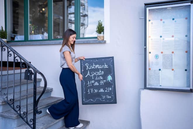 27.03.2025; Ronco S/Ascona; Il Pino Restaurant: Sara Pinheiro. © Valeriano Di Domenico