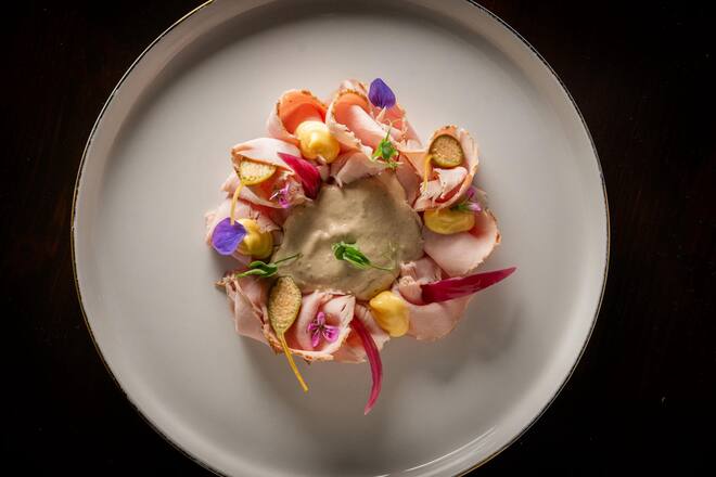 Alan Rosa kocht im Restaurant Groven 2025: Vitello Tonnato