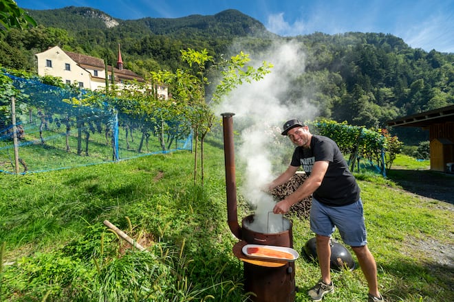 Manuel Tresch, Winzer zum Rosenberg in Altdorf