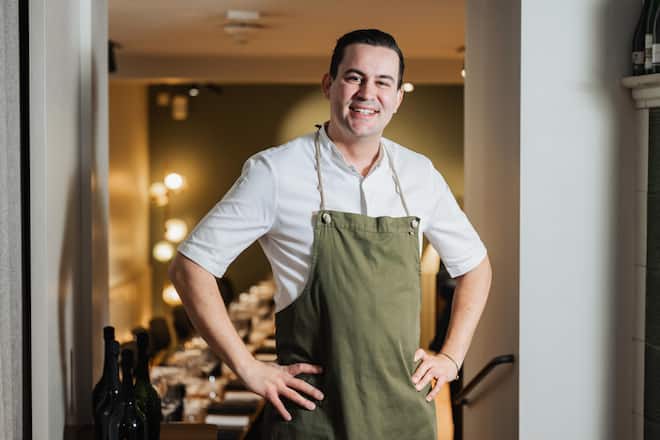 24.02.2025 - Champagner Story im Lindenhofkeller Zürich - Grand Siecle - von Laurent-Perrier -Sebastian Rösch (Küchenchef Lindenhofkeller)