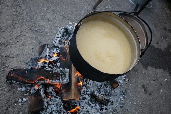 exquisite Weissweinsuppe