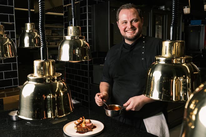 Küchenchef Bill Stooss, Casino Bern.