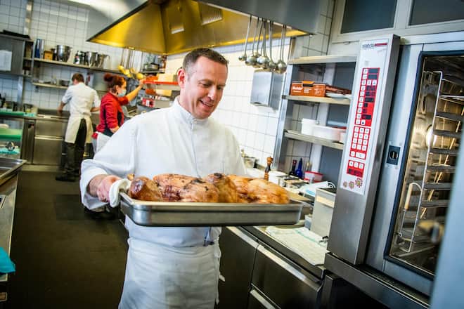 Martinigans im Casino Luzern von Hugues Blanchard.