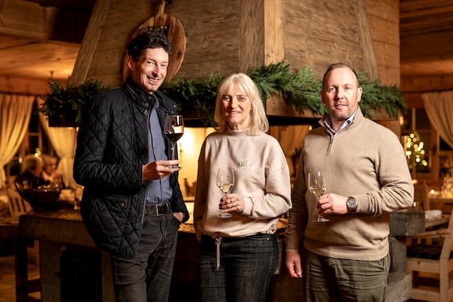 Andi und Heidi Kollwentz, Winzer aus dem Burgenland mit Marc Kälin, Von Salis