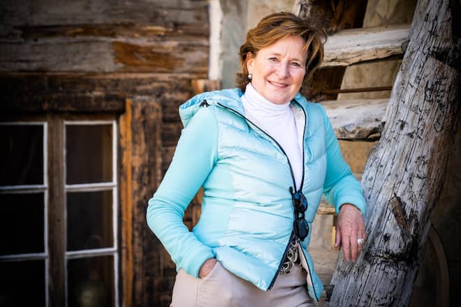 Vrony Cotting-Julen, Gastgeberin Chez Vrony, Zermatt VS.