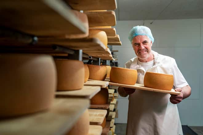 Geisskäserei Dallenwil: «Ziegenkäse boomt» Geissenkaese Dallenwil, Patrick Odermatt
