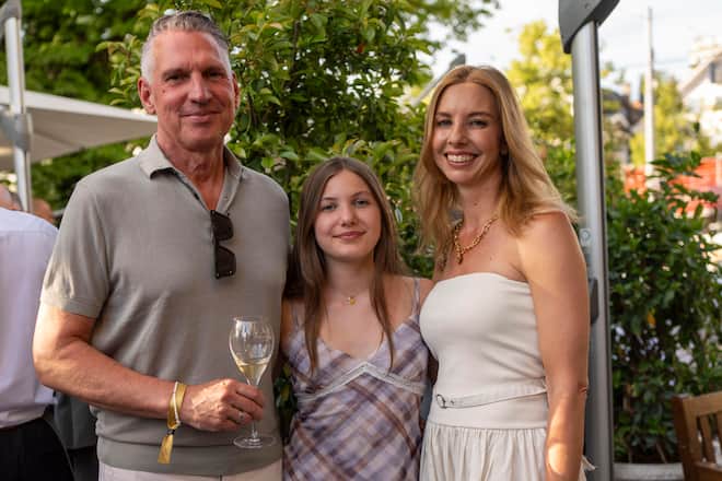 Heiko, Daniela und Amelia Nieder.