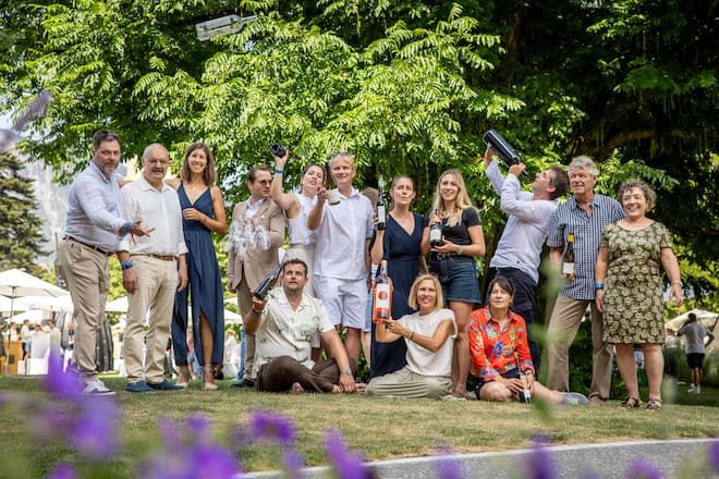 Alle Winzer Gruppenbild.
