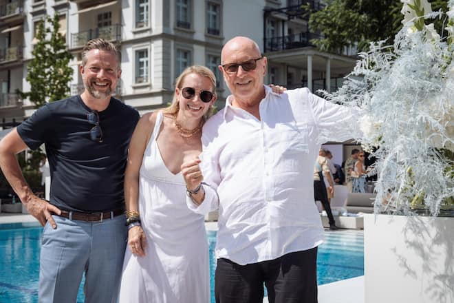 Schmidheini mit Simon Spiller- GaultMillau Garden Party 2026 - 9. August 2026 - Copyright Name Fotograf