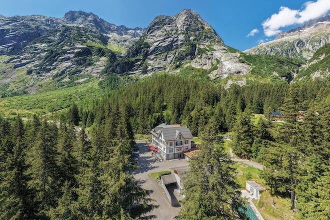 Idyll am Grimselpass: Hotel und Naturresort Handeck.