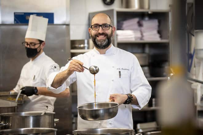 Francesco De Bartolomeis, Küchenchef Bellevue Gstaad