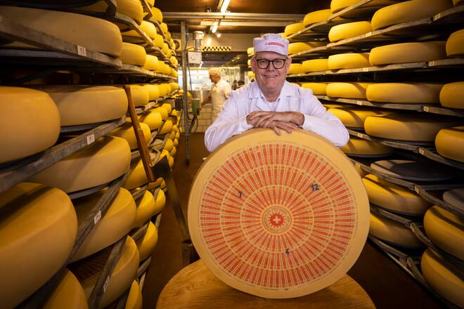 Emmentaler AOP Schaukäserei 2022