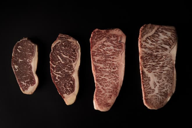 Australisches Wagyu 3 - 5, Australisches Wagyu Jackâs Creek 6 bis 7, Original japanisches Wagyu A3, Original japanisches Wagyu A5 + - Luma Delikatessen - Lucas Oechslin und Marco Tessaro - Wagyu / Kobe - Copyright Olivia Pulver - 12. Mai 2022