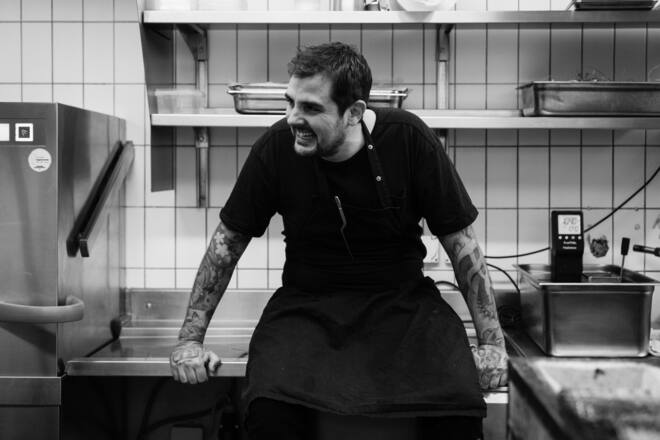 Restaurant Maihöfli Luzern - Küchenchef Oscar de Matos und Partnerin bzw. Gastgeberin Nadine Baumgartner - November 2021 - Copyright Olivia Pulver