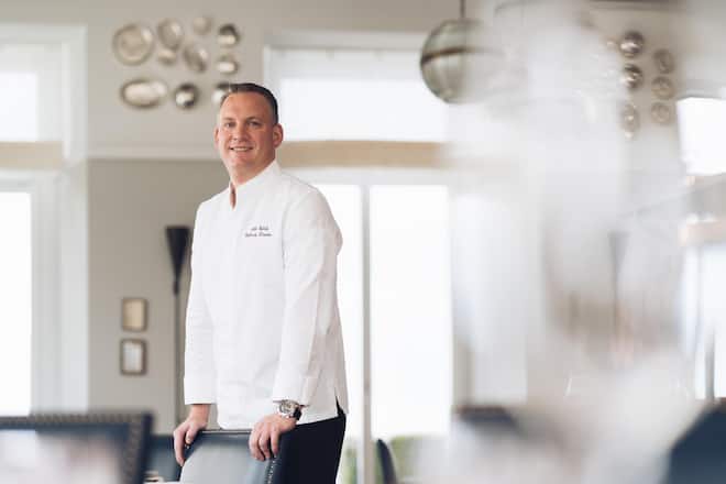 Chefkoch Mike Wehrle, Ritzcoffier - Festive Season auf dem Bürgenstock Resort - Festtagsmenü 2021 - 4.11.2021 - Copyright Olivia Pulver