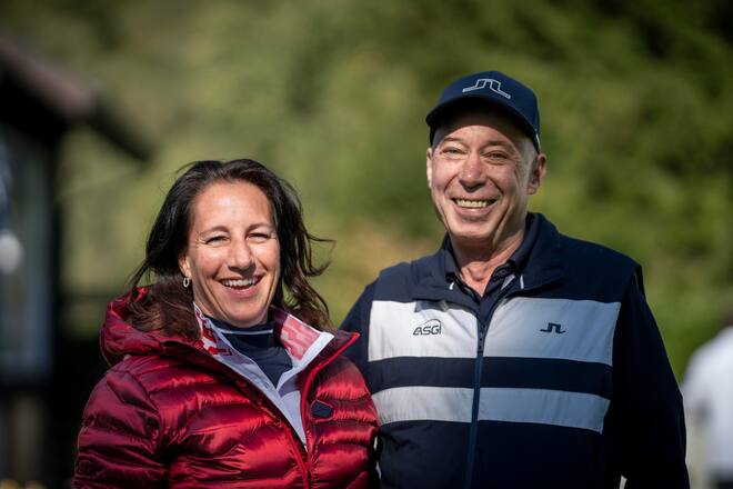 Nicole Messerli et Pascal Germanier.