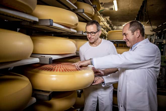 Besuch bei Erwin Schmid, Meisterkäser in Buttisholz, LU