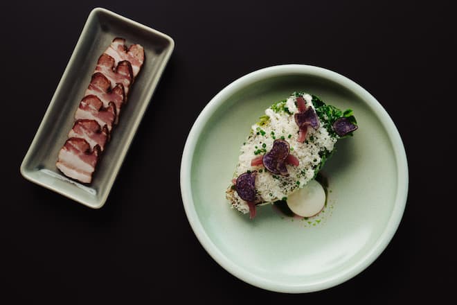 Lattich mit Caesar-Cream - Birdy's by Achtien, Brunnen - Christian Vogel - April 2023 - Copyright Olivia Pulver