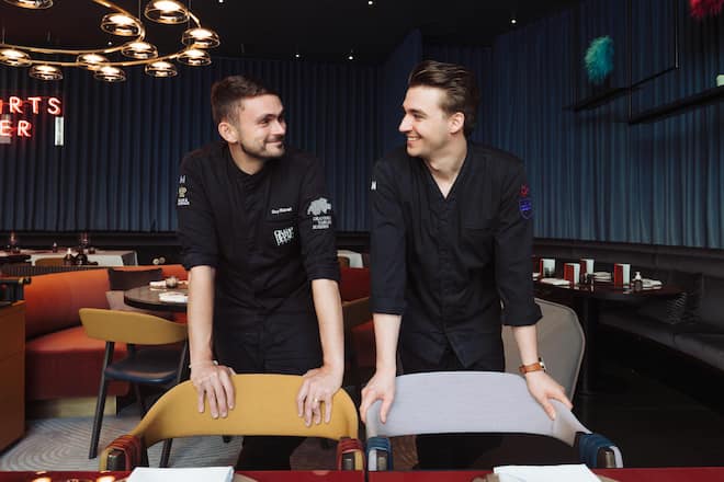 Guy Ravet & Daniel Zeindlhofer - Four-Hand-Sharing-Dinner Igniv Zürich - 05/2023 - Copyright Olivia Pulver