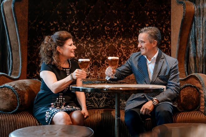 25.07.2.023, Zurich, Loft Five, Daniela und Markus Segmüller (photo by Remy Steiner for Schweizer Illustrierte)